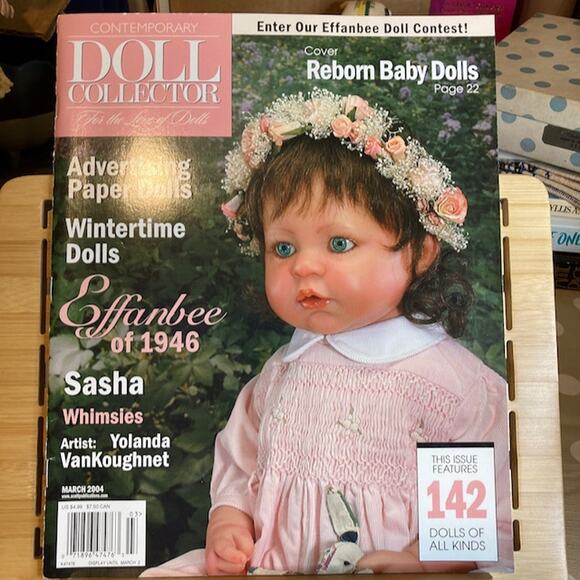 Vintage Y2K Lot of 3 Contemporary Doll Collector Magazines (Jan, Mar, May 2004) - Picture 3 of 4